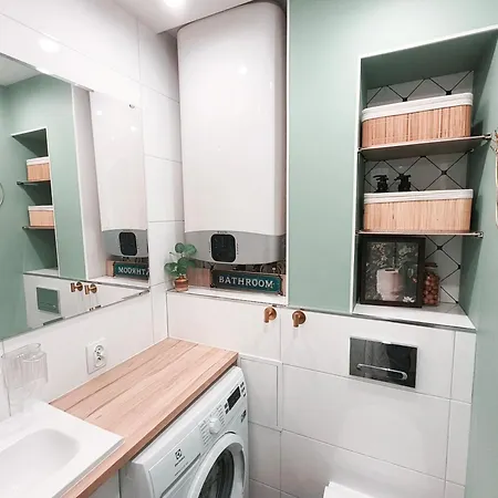 Old Town Market Apartment - Parking And Balcony * 格但斯克